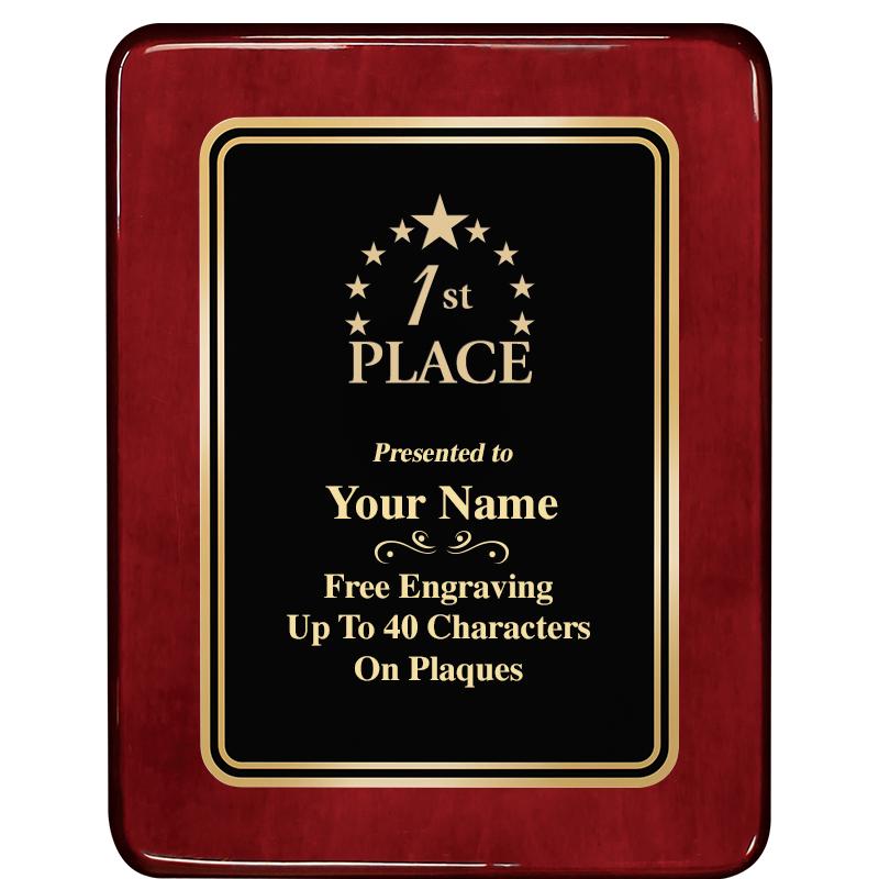 7x9 BLK MTL PLT CHATOYNT RSWD