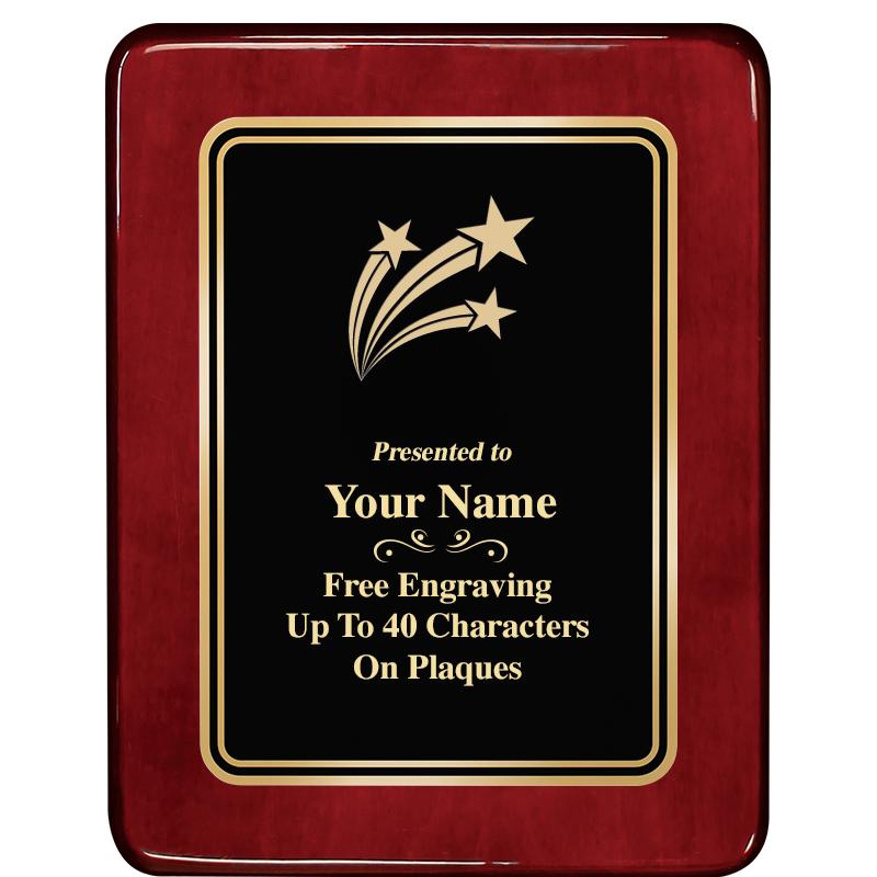 7x9 BLK MTL PLT CHATOYNT RSWD