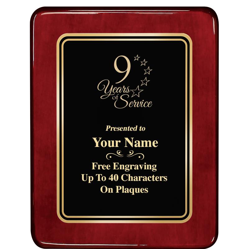 7x9 BLK MTL PLT CHATOYNT RSWD