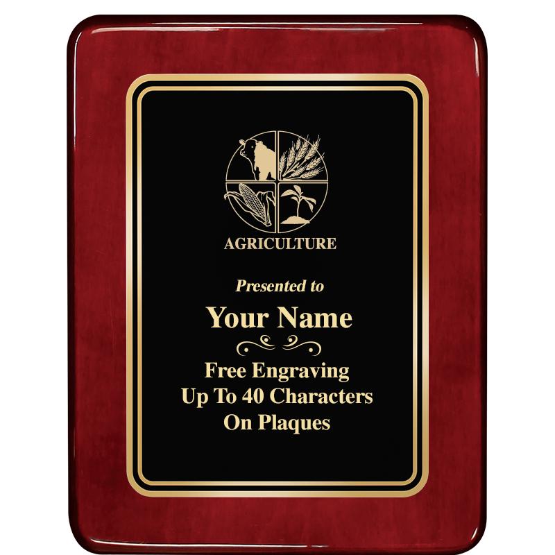 7x9 BLK MTL PLT CHATOYNT RSWD