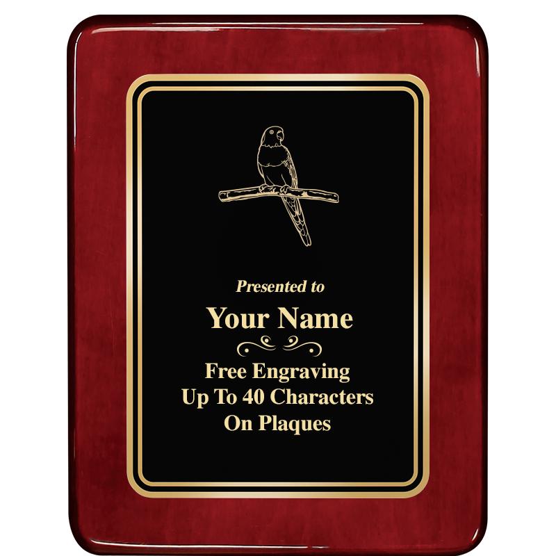 7x9 BLK MTL PLT CHATOYNT RSWD