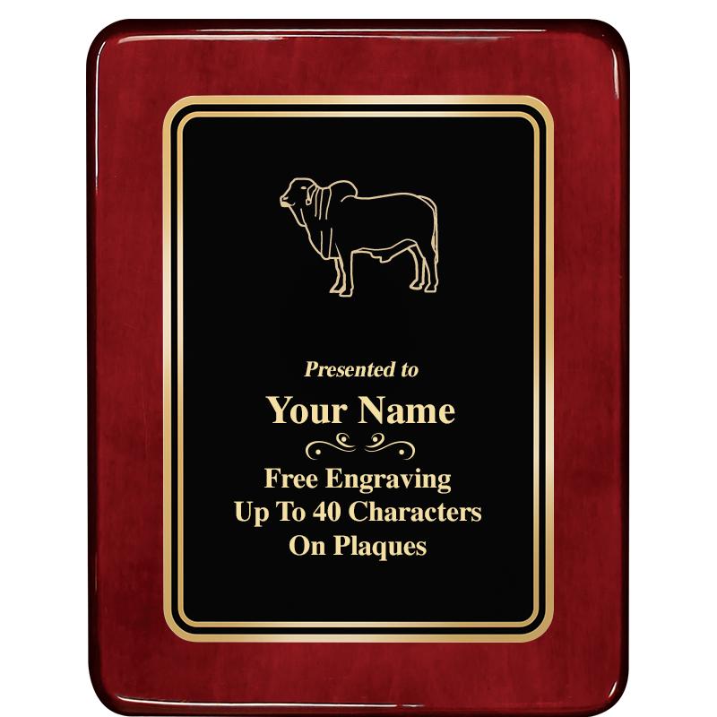 7x9 BLK MTL PLT CHATOYNT RSWD