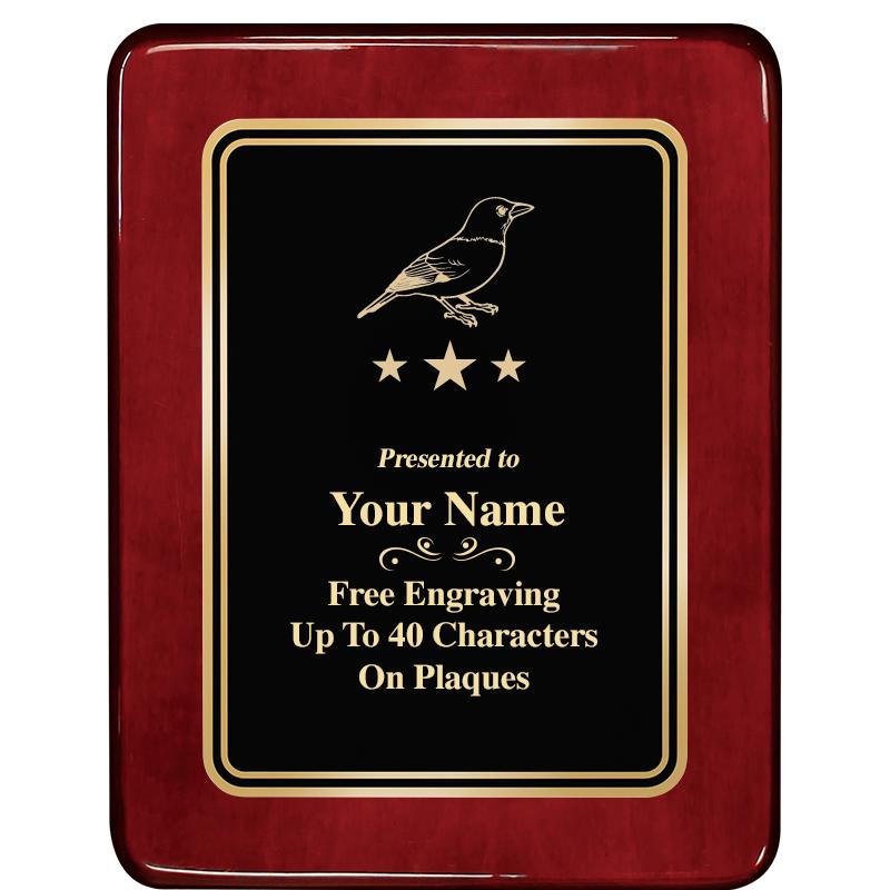 7x9 BLK MTL PLT CHATOYNT RSWD