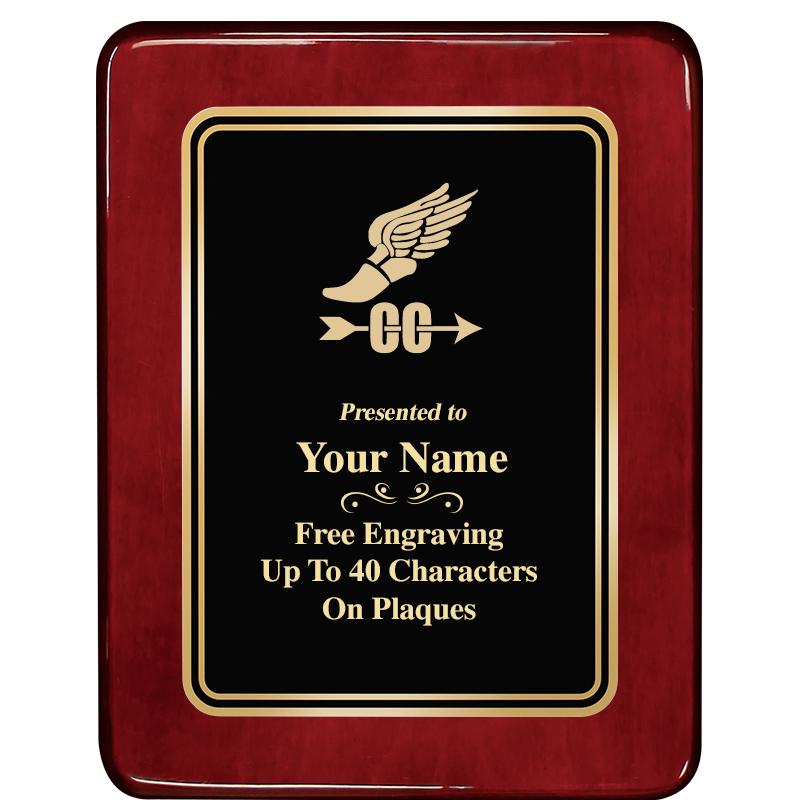 7x9 BLK MTL PLT CHATOYNT RSWD