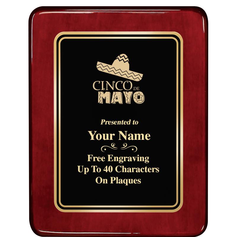 7x9 BLK MTL PLT CHATOYNT RSWD