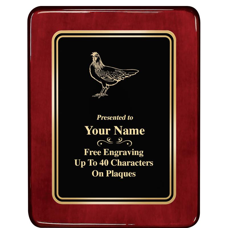 7x9 BLK MTL PLT CHATOYNT RSWD