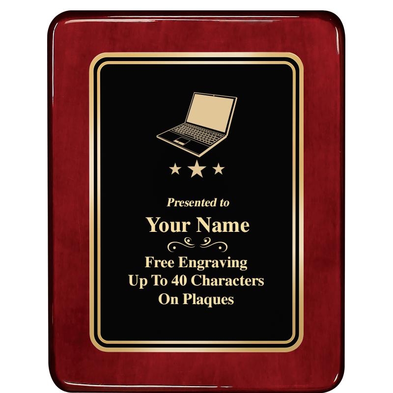 7x9 BLK MTL PLT CHATOYNT RSWD