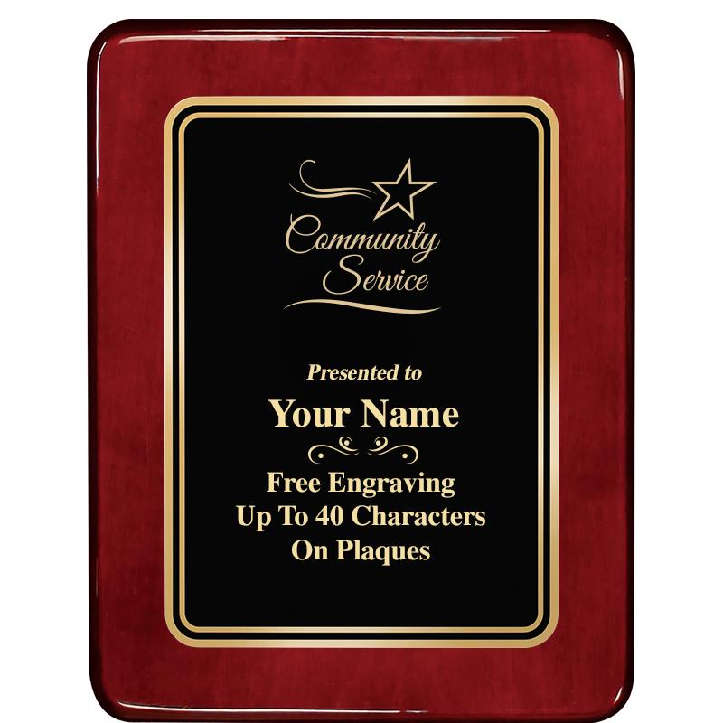 7x9 BLK MTL PLT CHATOYNT RSWD