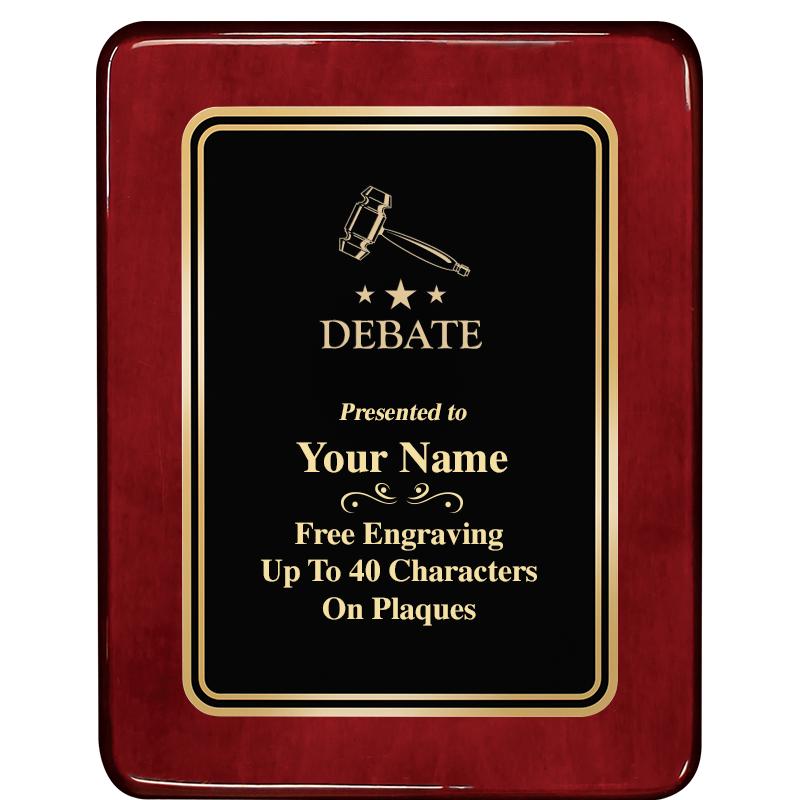 7x9 BLK MTL PLT CHATOYNT RSWD