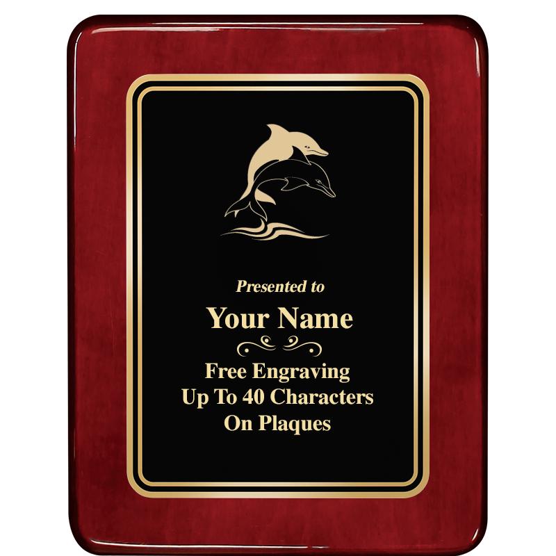 7x9 BLK MTL PLT CHATOYNT RSWD