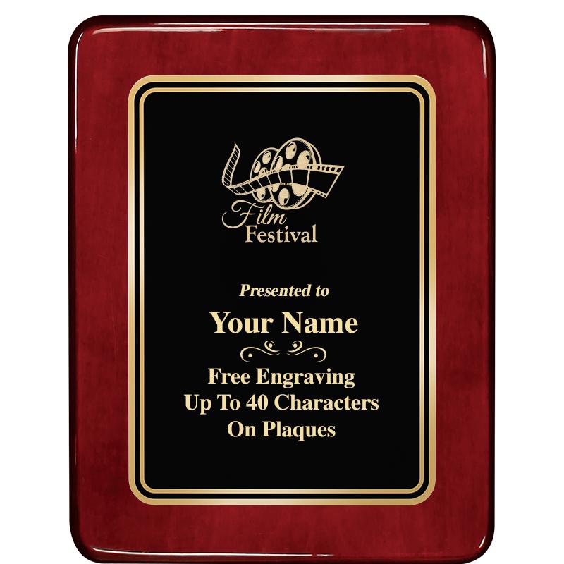 7x9 BLK MTL PLT CHATOYNT RSWD