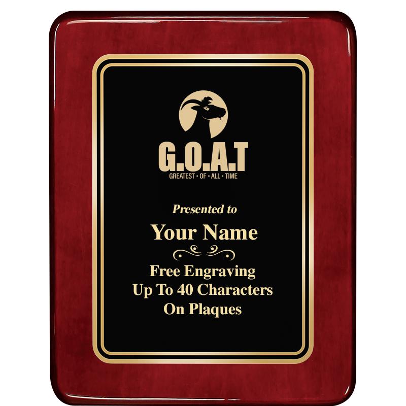 7x9 BLK MTL PLT CHATOYNT RSWD