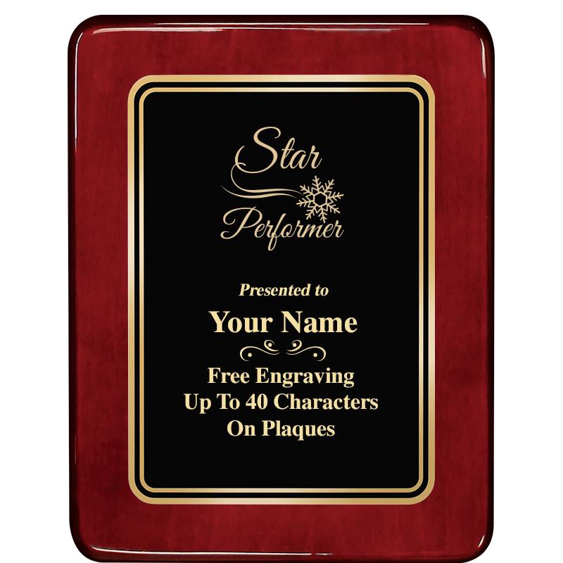 7x9 BLK MTL PLT CHATOYNT RSWD