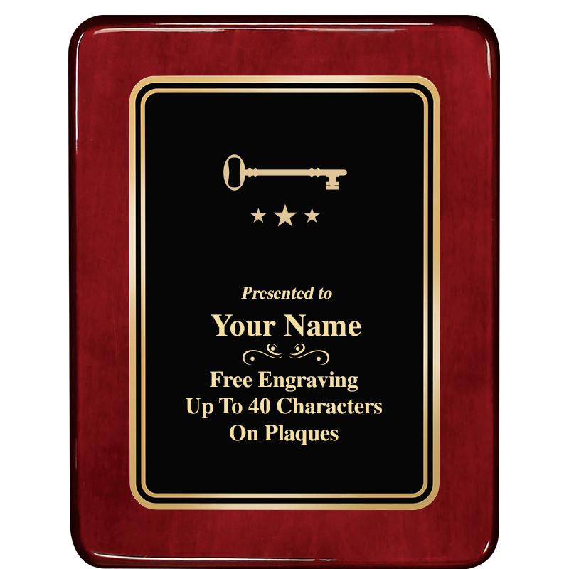 7x9 BLK MTL PLT CHATOYNT RSWD