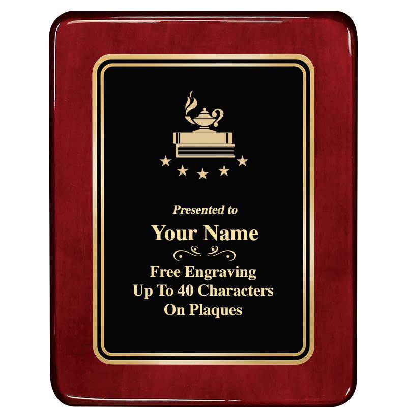 7x9 BLK MTL PLT CHATOYNT RSWD