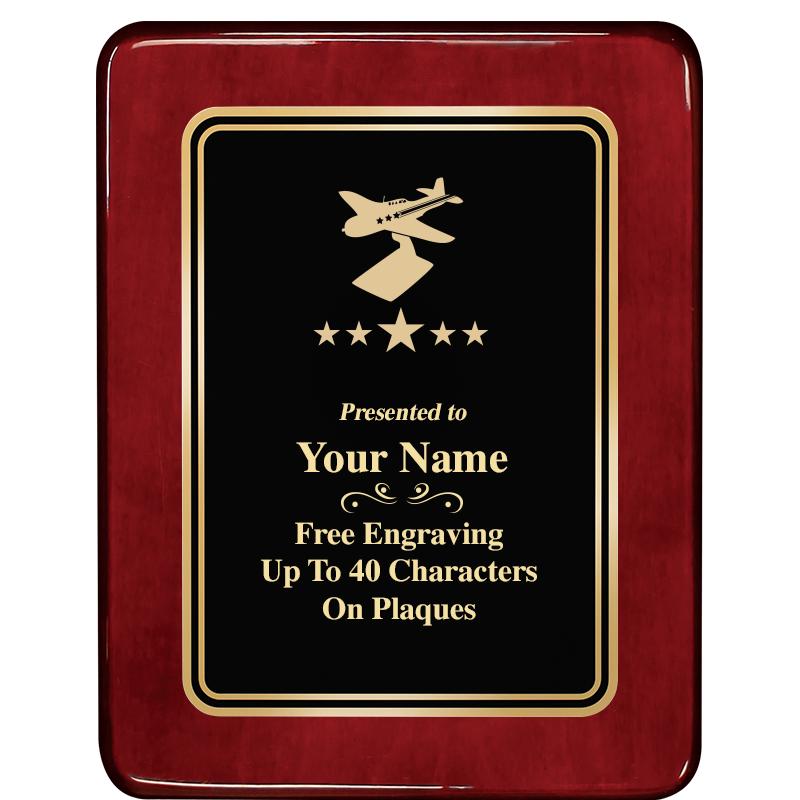 7x9 BLK MTL PLT CHATOYNT RSWD