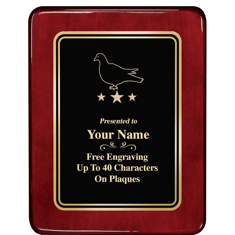 7x9 BLK MTL PLT CHATOYNT RSWD