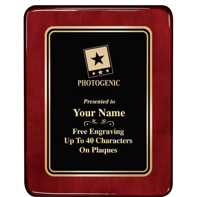 7x9 BLK MTL PLT CHATOYNT RSWD