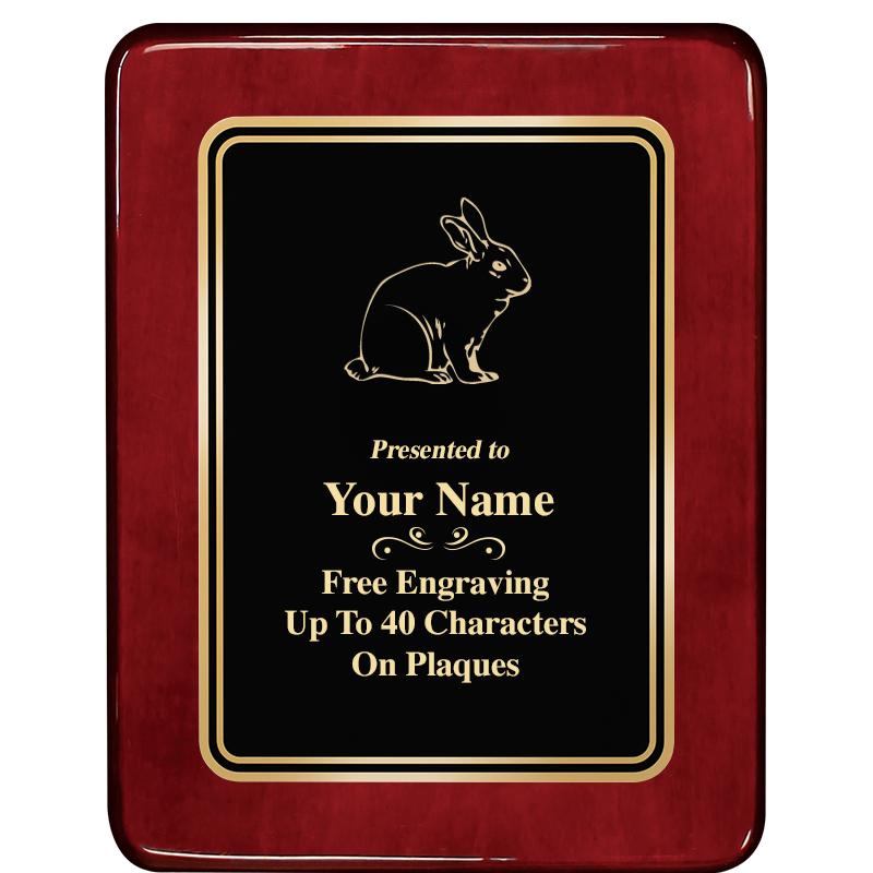 7x9 BLK MTL PLT CHATOYNT RSWD