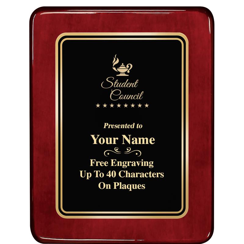 7x9 BLK MTL PLT CHATOYNT RSWD