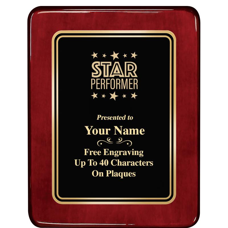 7x9 BLK MTL PLT CHATOYNT RSWD