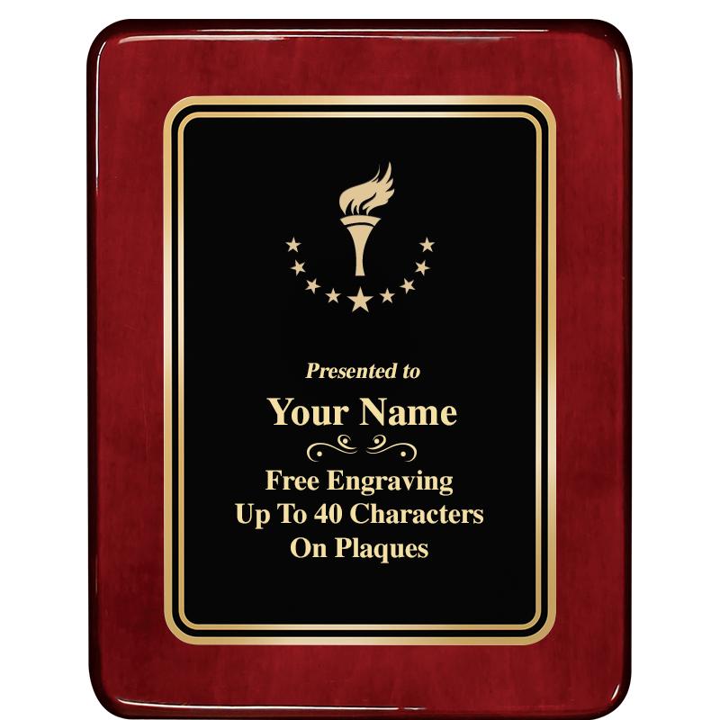 7x9 BLK MTL PLT CHATOYNT RSWD