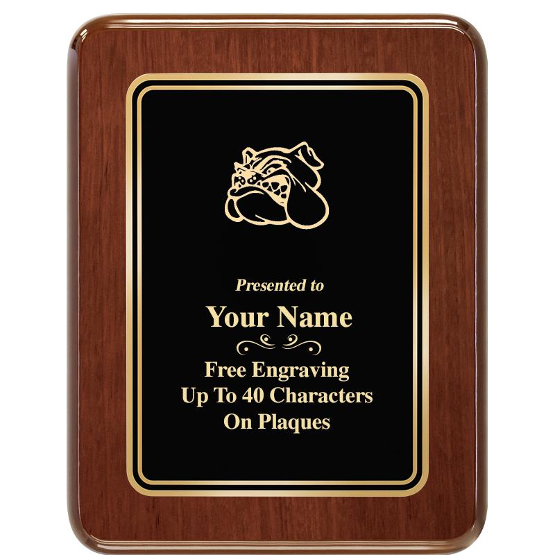 7X9 BLK MTL PLT CHATOYANT WLNT