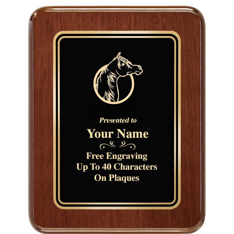 7X9 BLK MTL PLT CHATOYANT WLNT