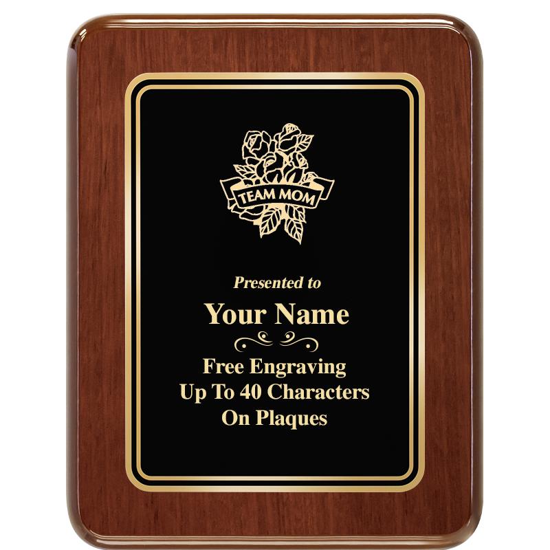 7X9 BLK MTL PLT CHATOYANT WLNT