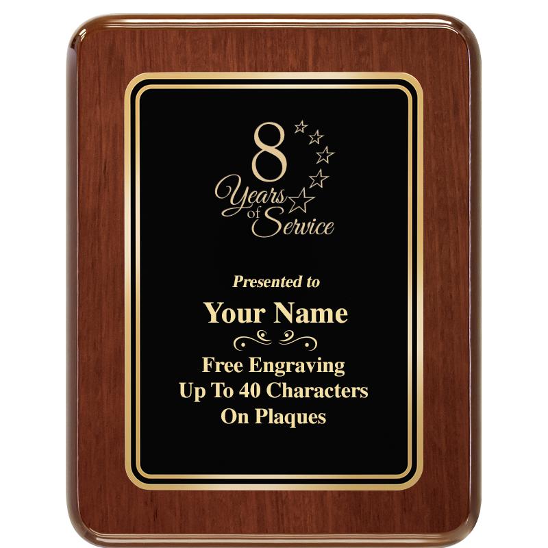 7X9 BLK MTL PLT CHATOYANT WLNT