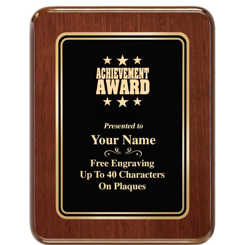 7X9 BLK MTL PLT CHATOYANT WLNT