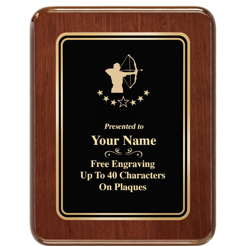 7X9 BLK MTL PLT CHATOYANT WLNT