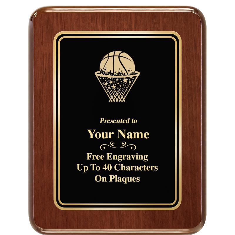 7X9 BLK MTL PLT CHATOYANT WLNT