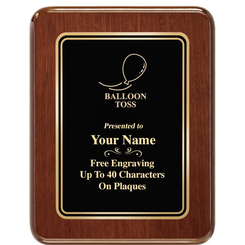 7X9 BLK MTL PLT CHATOYANT WLNT