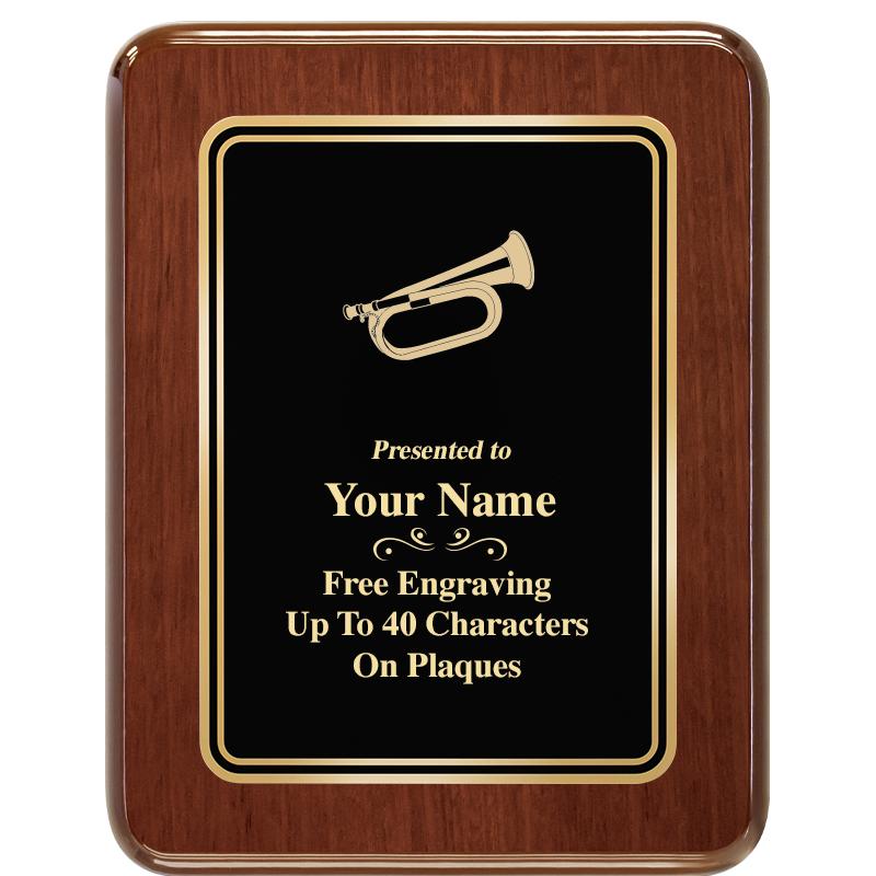 7X9 BLK MTL PLT CHATOYANT WLNT