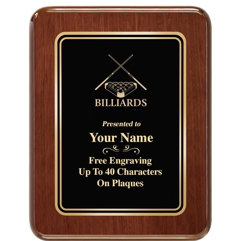 7X9 BLK MTL PLT CHATOYANT WLNT