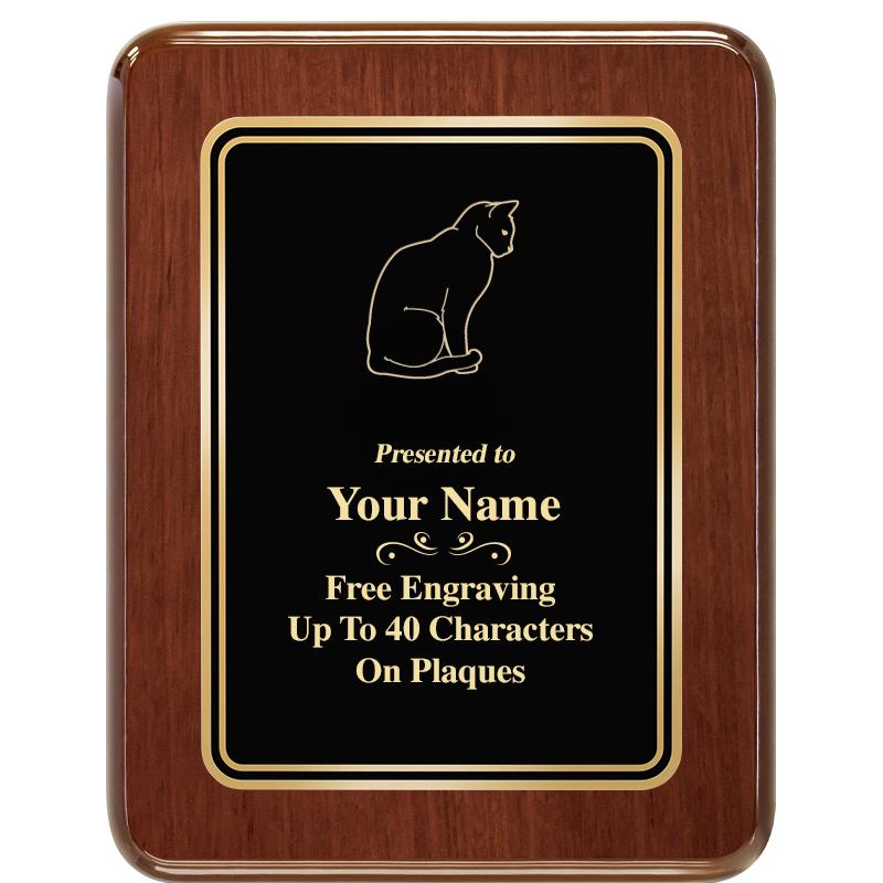 7X9 BLK MTL PLT CHATOYANT WLNT