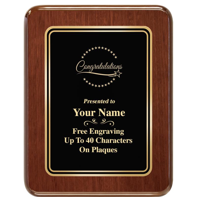 7X9 BLK MTL PLT CHATOYANT WLNT