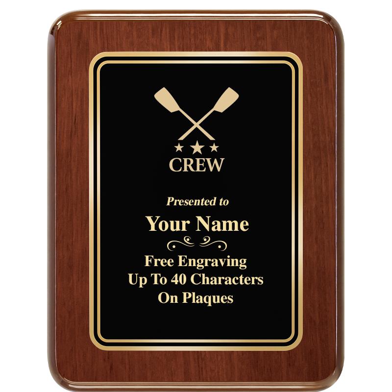 7X9 BLK MTL PLT CHATOYANT WLNT