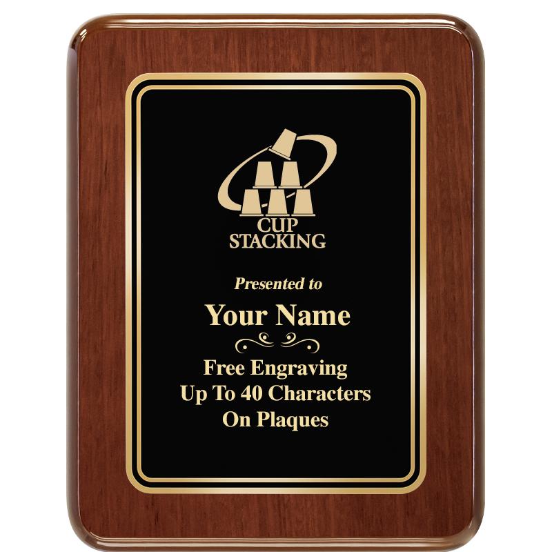 7X9 BLK MTL PLT CHATOYANT WLNT