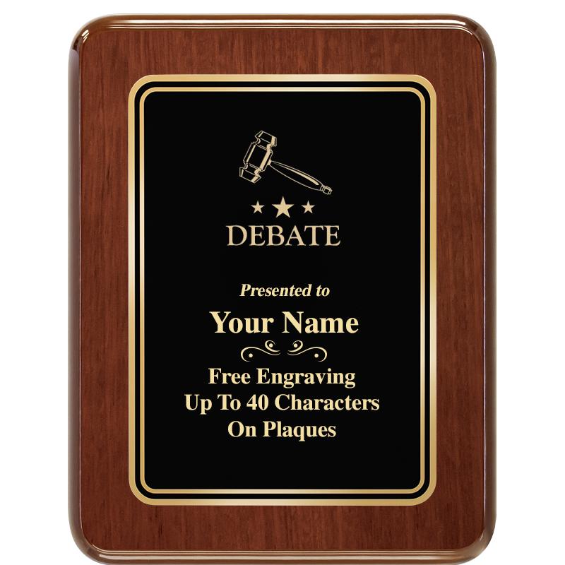 7X9 BLK MTL PLT CHATOYANT WLNT