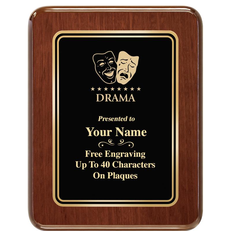 7X9 BLK MTL PLT CHATOYANT WLNT