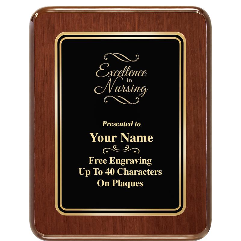 7X9 BLK MTL PLT CHATOYANT WLNT