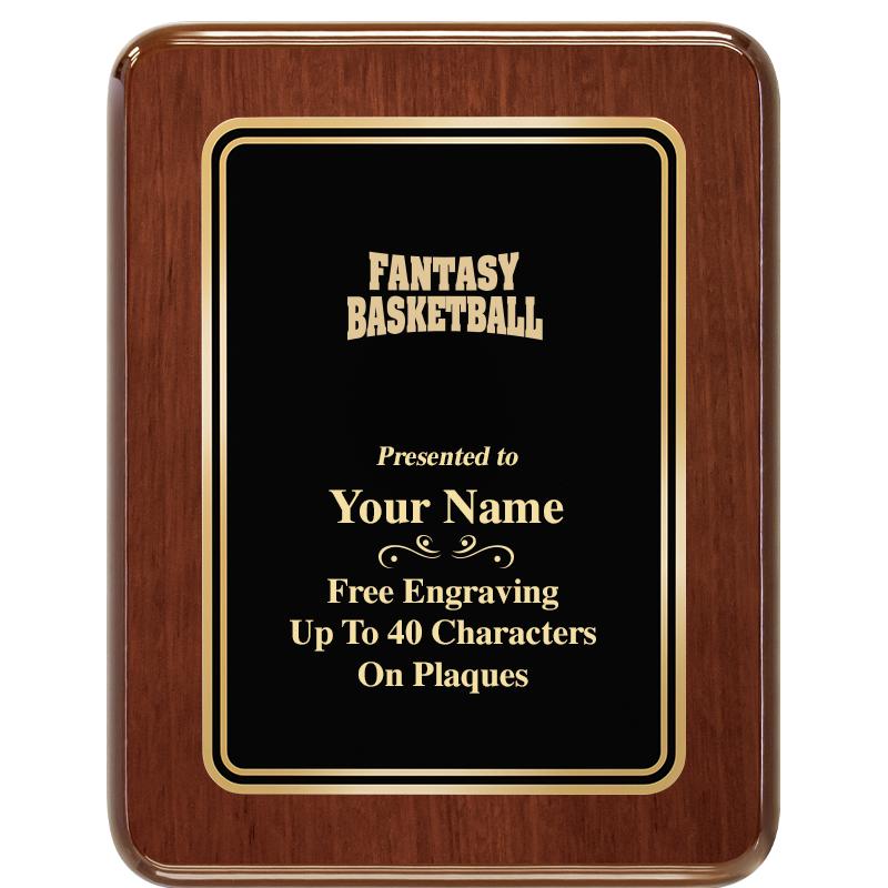 7X9 BLK MTL PLT CHATOYANT WLNT