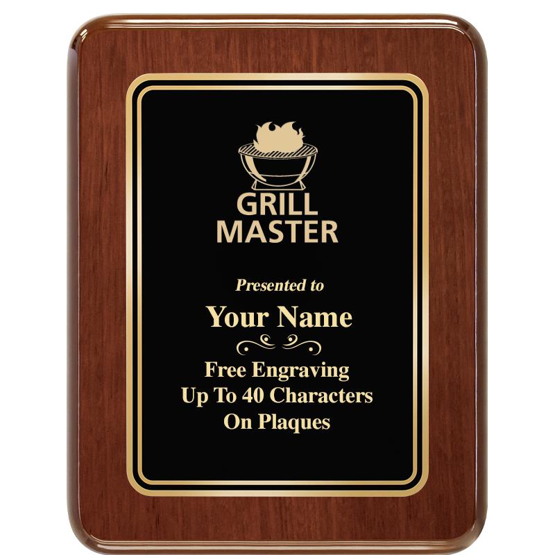 7X9 BLK MTL PLT CHATOYANT WLNT