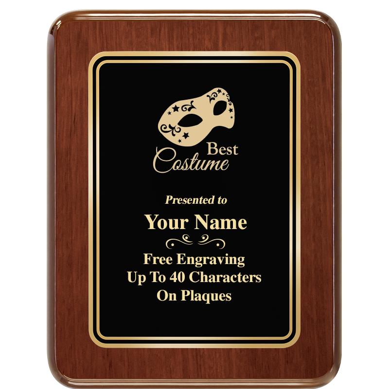 7X9 BLK MTL PLT CHATOYANT WLNT