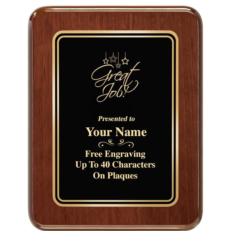 7X9 BLK MTL PLT CHATOYANT WLNT