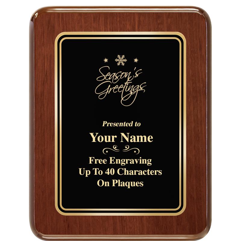 7X9 BLK MTL PLT CHATOYANT WLNT