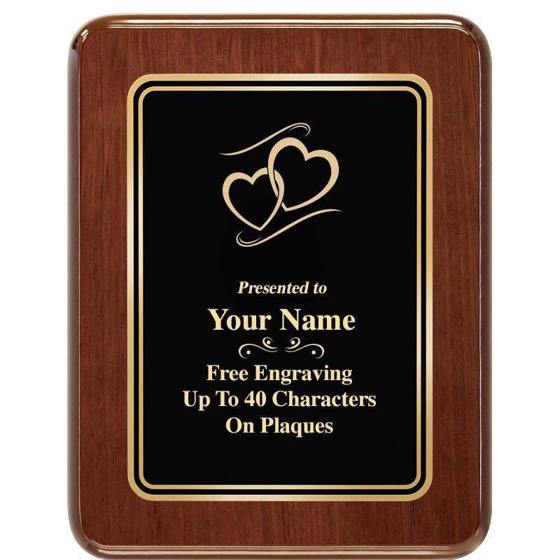 7X9 BLK MTL PLT CHATOYANT WLNT