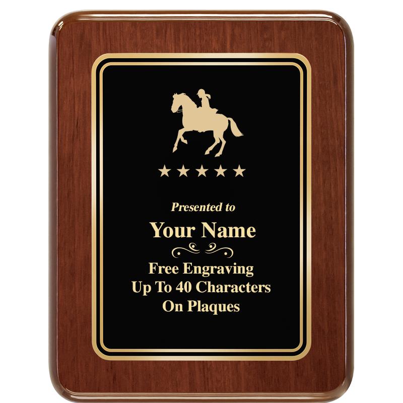 7X9 BLK MTL PLT CHATOYANT WLNT